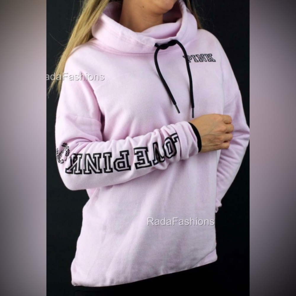 Victoria's Secret PINK Ultimate Yoga Cowl  Pullover Sweatshirt